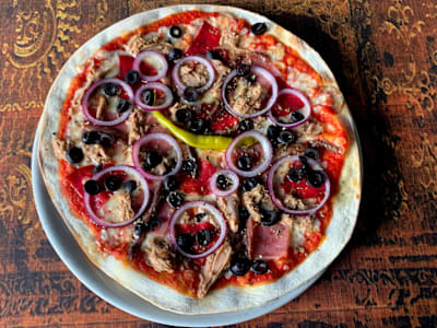 Pizza Don Cammillo e Peppone, Mediana
