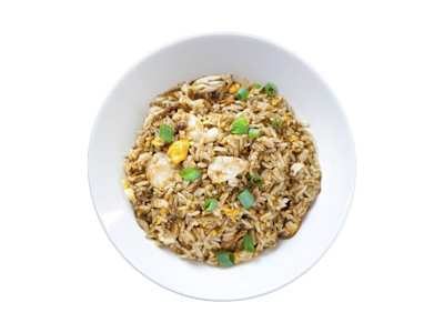 Arroz Frito con pollo