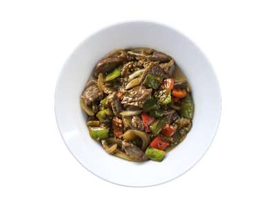 Ternera con Pimiento Verde