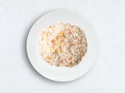 Arroz Frito con Tres Delicias