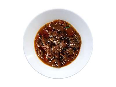 Ternera con Salsa Ostras