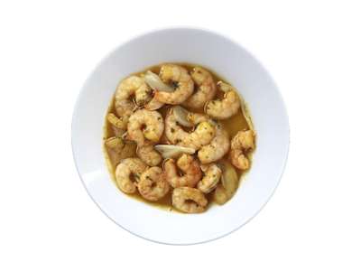 Gambas a la Plancha con Ajo y Perejil