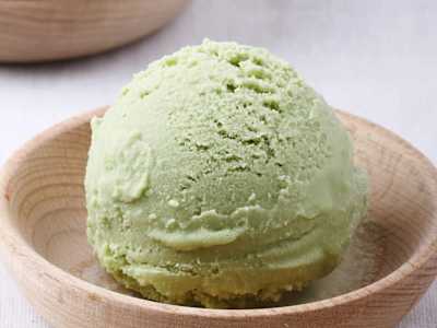 Helado de Té Verde