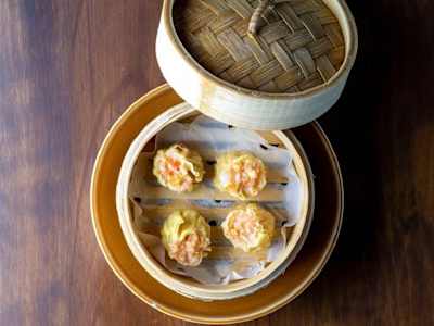 7c. Siu Mai Cangrejo y Langostino