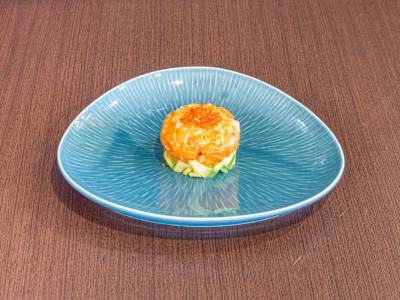 28.Tartar Salmón con Aguacate