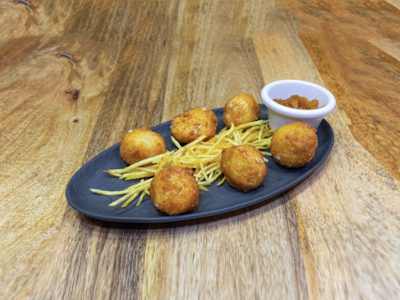 Bolas de Queso de Cabra