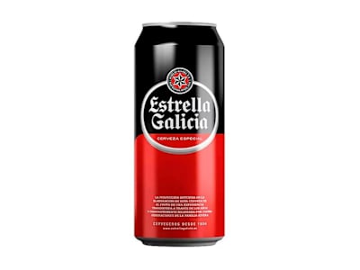 Cerveza Estrella, Lata 33cl