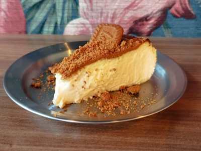 Tarta de queso con crema de lotus