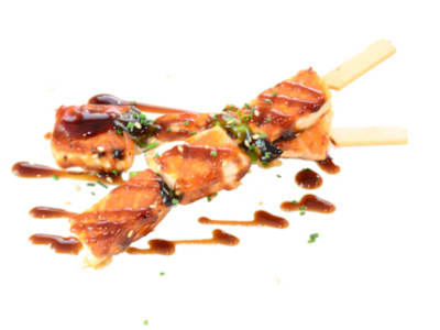 Kushiyaki de Salmón
