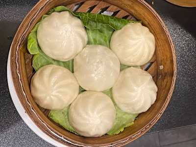 Pan Chino con Relleno de Cerdo al Vapor
