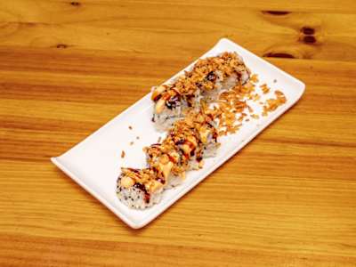 California Crunch Salmón, 8 Piezas