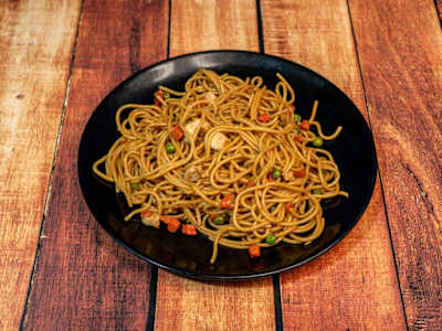 Espaguetis al wok