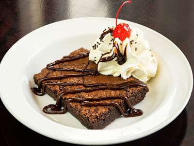 Brownie sin Helado