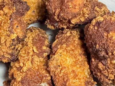 Alitas de Pollo Estilo Kentucky