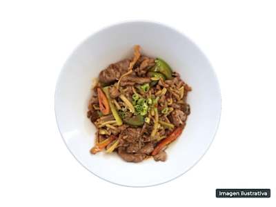 Ternera con Verdura al Wok