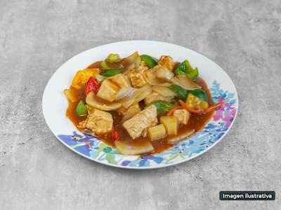 Pollo con Verdura Picante