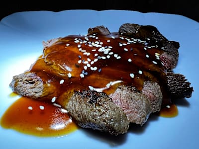Solomillo Teppanyaki