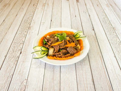 Ternera con Salsa de Ostras