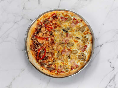 Pizza Mitad y Mitad