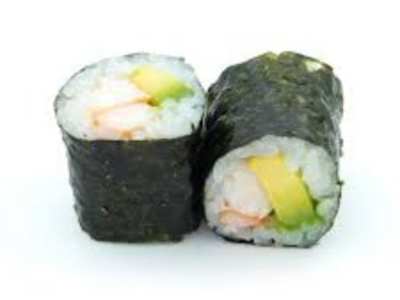 Maki Aguacate y Gambas, 8 Piezas