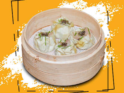 Shumai de Pollo, Queso y Trufa, 4 Unidades