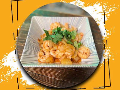 Langostinos al Chili Crab