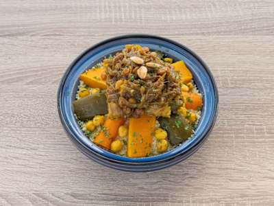 Cuscús Cuscús con Pollo y Cebolla Caramelizada