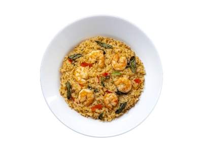 Arroz Frito con Gambas