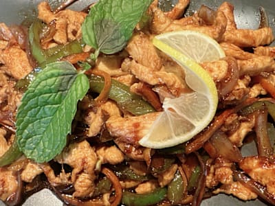 36.Mongolian Chicken