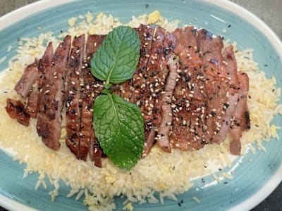 53b.Donburi Honey Pork