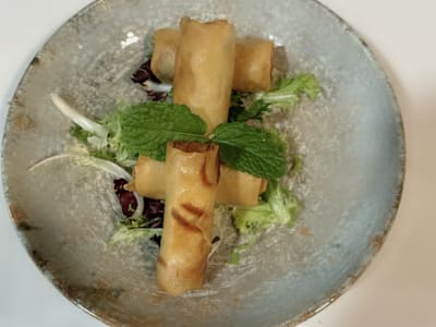 Rollitos Langostinos,