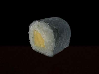 Maki de piña y queso