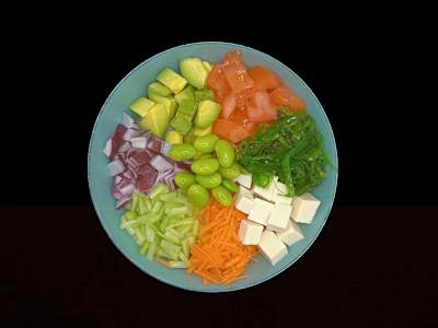 Poke vegano