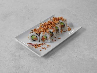 Crazy salmón roll