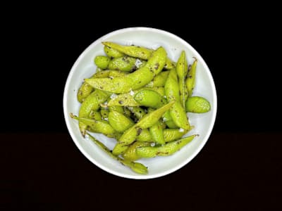 Edamame con trufa