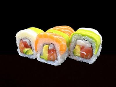 Rainbow roll