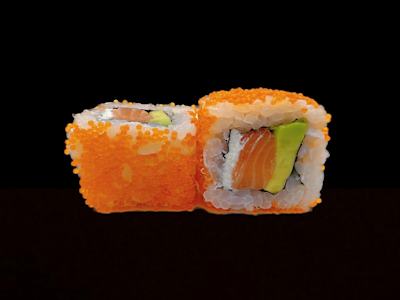 Tobiko salmón