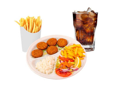 Menú Falafel, 4 Unidades