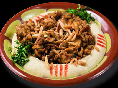 Hummus con Pollo