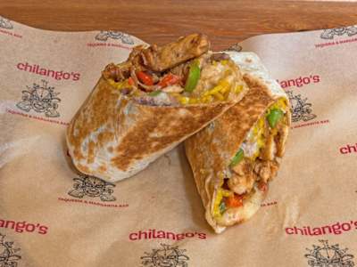 Burro Fajita de Pollo
