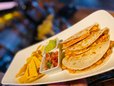 Tacos de pollo.