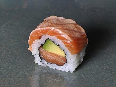 Aburi Salmón Roll, 8 Piezas