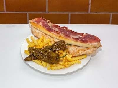 Baguette Serranito Pollo