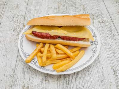 Bocadillo de Chorizo Frito