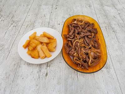 Ternera Encebollada