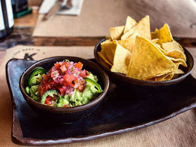 Guacamole con Totopos
