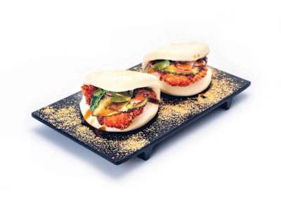 Bao Pollo Frito, 2 Unidades