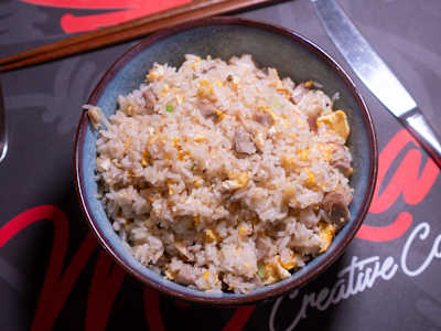 Arroz Salteado con Char Siu