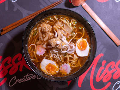 Ramen Won Ton con Ravioli
