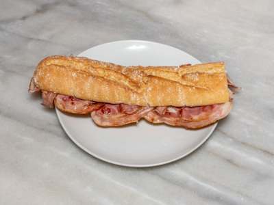 Bocadillo XXL de Bacon